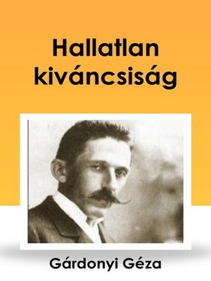 cover image of Hallatlan kiváncsiság